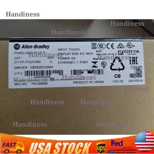 New 2711PT7C21D8S AB 2711P-T7C21D8S Panelview Plus 7 Terminal US Free Tax - Picture 1 of 2