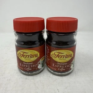 Ferrara Espresso Instant Coffee Dark Roast 2 oz Jar (2 PACK)  - Bild 1 von 2