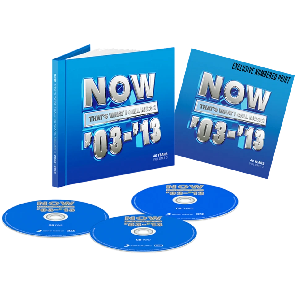 NOW 40 Years: Volume 3 2003-2013 - 3xCD Compilation - Now That What I Call Music - Image 1 of 3