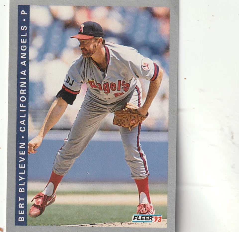FREE SHIPPING-MINT-1993 Fleer #568 Bert Blyleven California Angels - Image 1 of 1