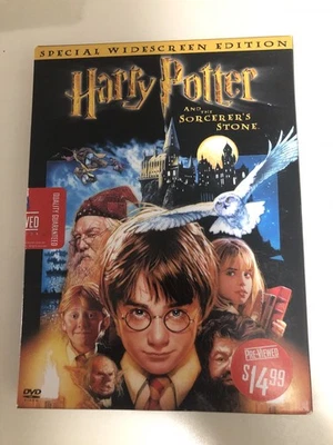 Harry Potter and the Sorcerer's Stone DVD2 002-2 Disc Set WideScreen Blockbuster - Image 1 of 3