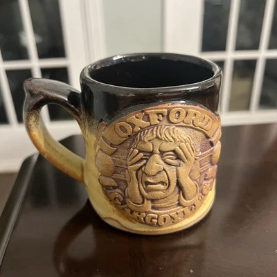 Винтажная студийная керамическая кружка горгульи Oxford University Stonebridge высотой 3,5 дюйма - Изображение 1 из 4