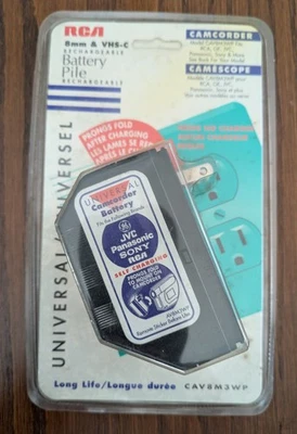 1996 RCA-8mm & VHS-C Rechargeable Battery Pile (Universal) Long Life / CAV8M3WP - Image 1 of 4
