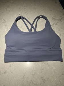 Lululemon Light Blue Padded Sports Bra Size XS New - Picture 1 of 5