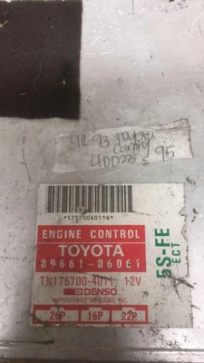 89661-06061 Toyota Camry 1992-1993 ecu ecm computer - Image 1 of 2
