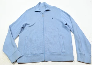 Polo Ralph Lauren Performance Pullover Herren XL Blau Strick Langarm Full-Zip - Bild 1 von 13