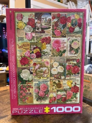 EuroGraphics Smithsonian Roses Seeds Catalogue Collection 1000 PCS New Sealed. - Image 1 of 4