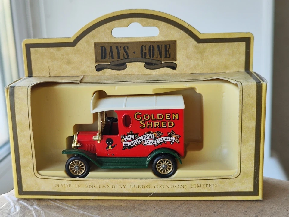 Vintage Retro Car Days Gone Lledo, Ford Robertson's Golden Shred, England, Boxed - Image 1 of 4