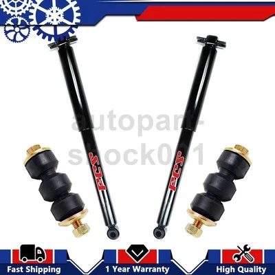 Kit de 4 amortiguadores traseros barra estabilizadora para Cadillac Fleetwood 1993 1986 1985 Foto 1 de 4