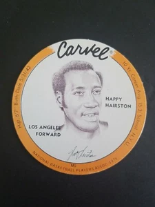 1975 CARVEL BASKETBALL SCHEIBE HAPPY HAIRON LOS ANGELES LAKERS NEUWERTIG ORANGE - Bild 1 von 1