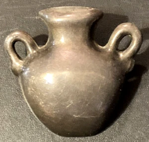 Mexico Silver Pinback Brooch Shape of A Water Pot - Picture 1 of 4