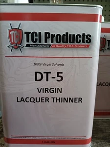 TCI VIRGIN LACQUER THINNER 1GL FREE SHIPPING - Picture 1 of 3