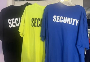 Security T-Shirts (3-Men’s Shirts). - Picture 1 of 9