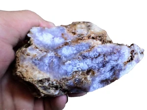 Purple Opalized Fluorite gemstone rough - Picture 1 of 11