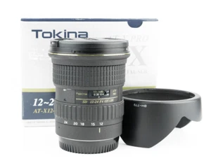 Tokina SD 12-24mm F4 IF DX AT-X PRO obiettivo zoom wide lens Canon EF mount - Imagen 1 de 9
