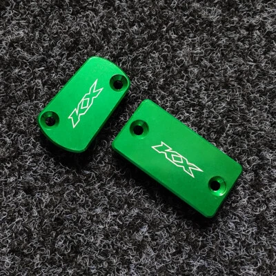 Front Rear Brake Reservoir Cover Cap For KAWASAKI KX 250F KX 450F KX125 KX250 - Image 1 of 4