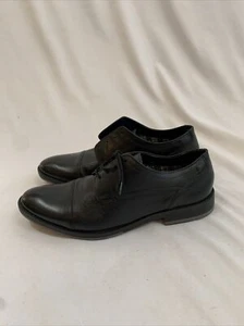 Base London Men’s Thorpe Black Leather Oxfords Lace Up Shoes Size 42 US 9 - Picture 1 of 6