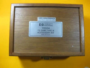 Agilent HP 75ohm Type N Accessory Kit -- 11855A -- Used - Picture 1 of 12