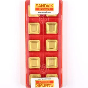 10 insertos de carburo recubiertos de fresado CNC grado 235 SANDVIK SPKR 1204EDR-WH - - Imagen 1 de 9