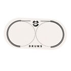 Double Drum Patch Drumheads Percussion Accessories Protective Tool White