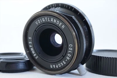 N Mint Voigtlander Color-Skopar 28mm F/3.5 Lens for LTM Leica L Screw 6478#J0920 - Image 1 of 4