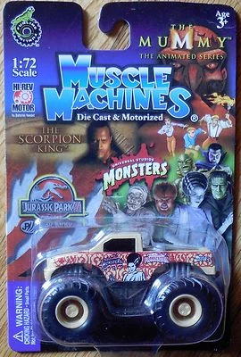 MUSCLE MACHINES Bride of Frankenstein Monster Truck Mosc New 1:72 - Image 1 of 2