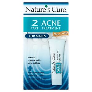 Two Part Acne Treatment System for Males (1 Month Supply)
