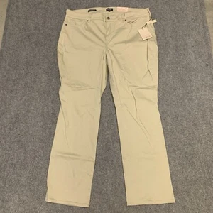 NWT NYDJ Jeans Womens Size 20W Feather Wash Marilyn Straight Denim Pants NEW - Picture 1 of 11