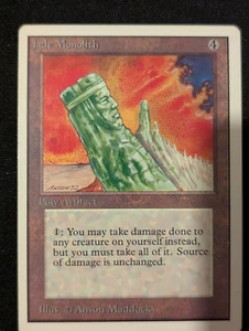 Jade Monolith - Unlimited - LP - MTG - Magic The Gathering - Artefakt - Bild 1 von 4