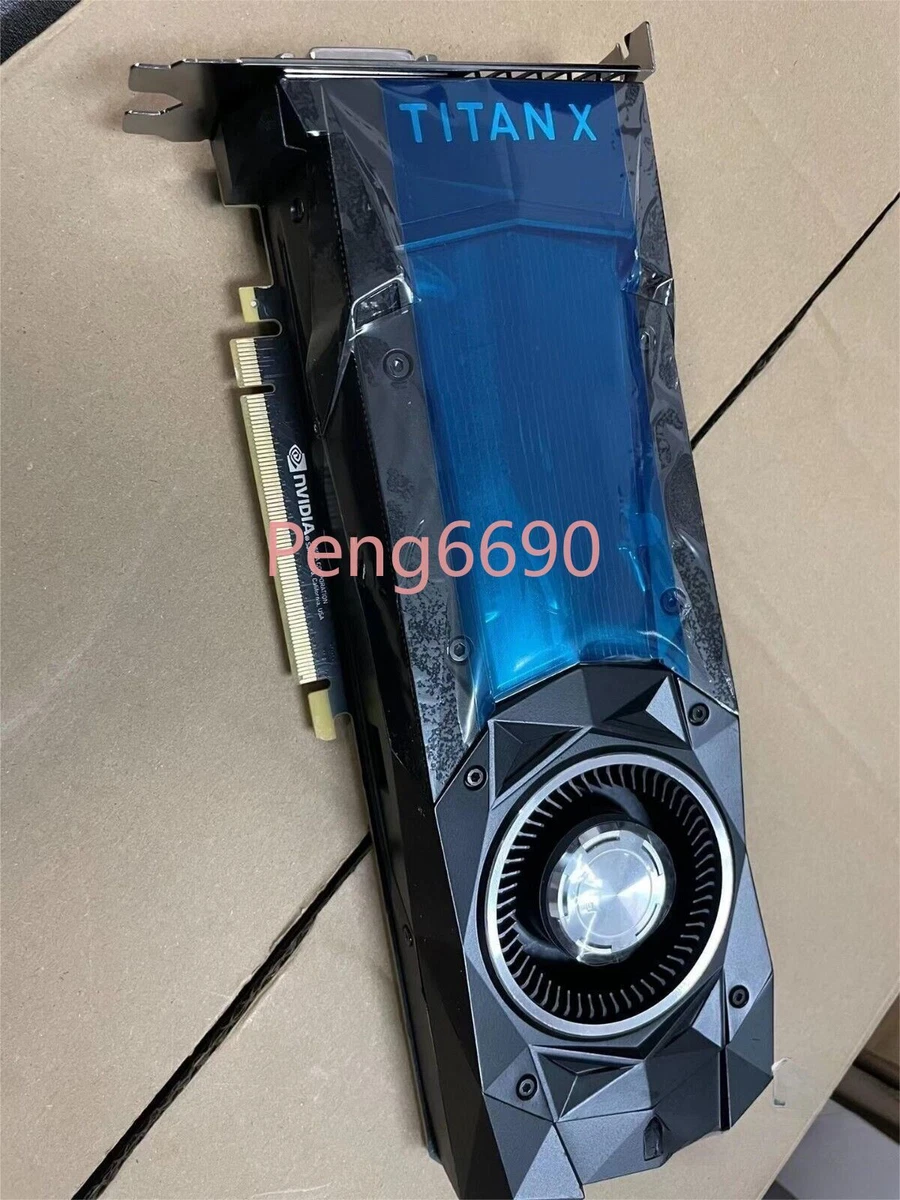 NVIDIA Titan x 中古品 NVIDIA NVIDIA GeForce GTX TITAN X NVIDIA Computer Graphics Cards