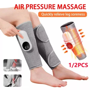 1/2PCS Leg Foot Massager Heated Air Compression Massage Calf Circulation Muscles - Picture 1 of 18