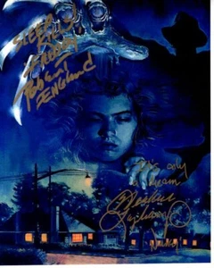 ROBERT ENGLUND and HEATHER LANGENKAMP Signed NIGHTMARE ON ELM STREET 8x10 Photo - Picture 1 of 1