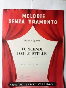 TU SCENDI DALLE STELLE Spartito x pianoforte, Canzone di Natale, Pastorale nuovo - Foto 1 di 1
