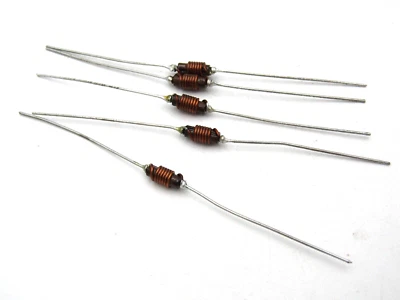 ( 5 PCS ) RF Choke 100 nH Unshielded Wirewound Inductor 3.922A 130mOhm Max .10uH - Image 1 of 3