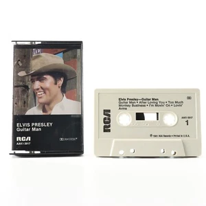 Elvis Presley Guitar Man (Cassette Tape, 1981, RCA) AAK1-3917 - Picture 1 of 5