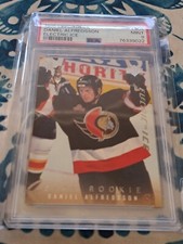 Daniel Alfredsson Upper Deck Electric Ice RC PSA 9 POP 1 None Higher 1995-96...