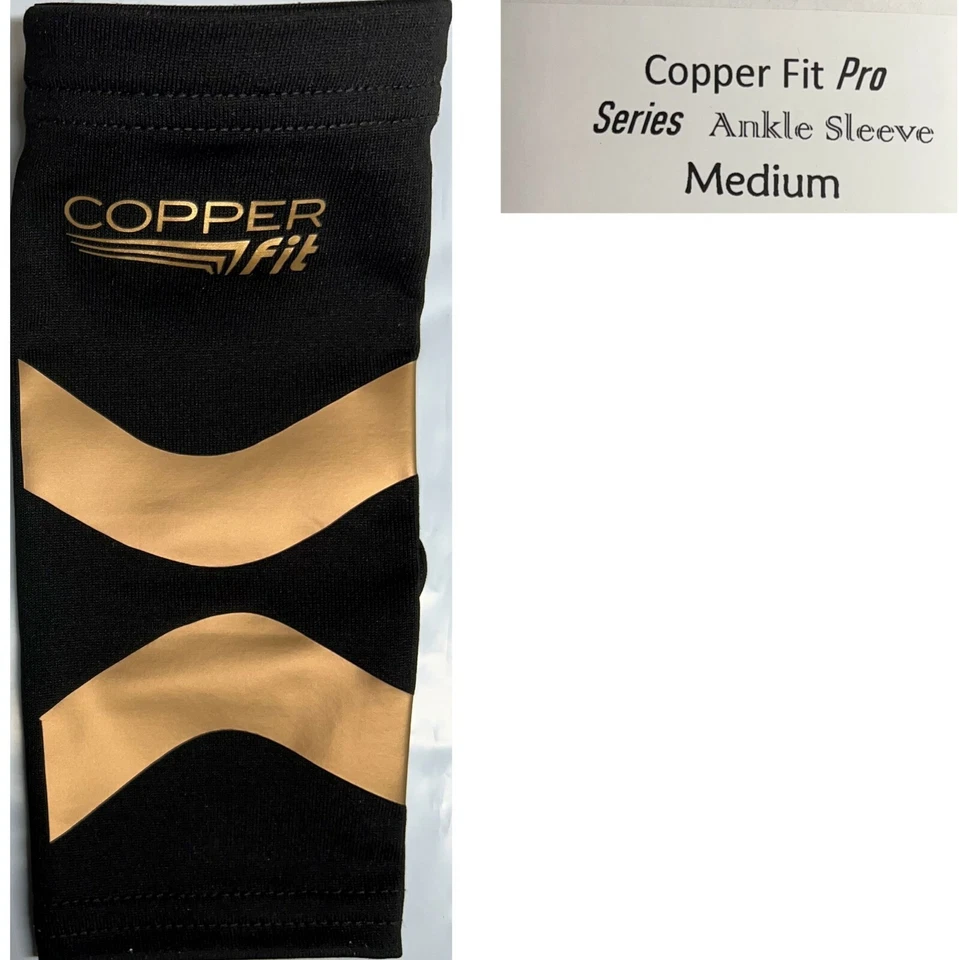 Copper Fit Pro Advanced Series Knee & Ankle Sizes M, L & X-Large New Without Box - Image 1 of 1