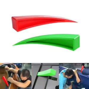 WHDZ Protector Ventana Coche Fieltro Curva Cuña Clapboard Herramienta Sin Pintura Rojo Verde - Imagen 1 de 12
