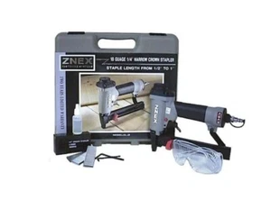 Kit de grapadora corona estrecha ZNEX de 3/8" a 1" calibre 18 1/4" - Imagen 1 de 1
