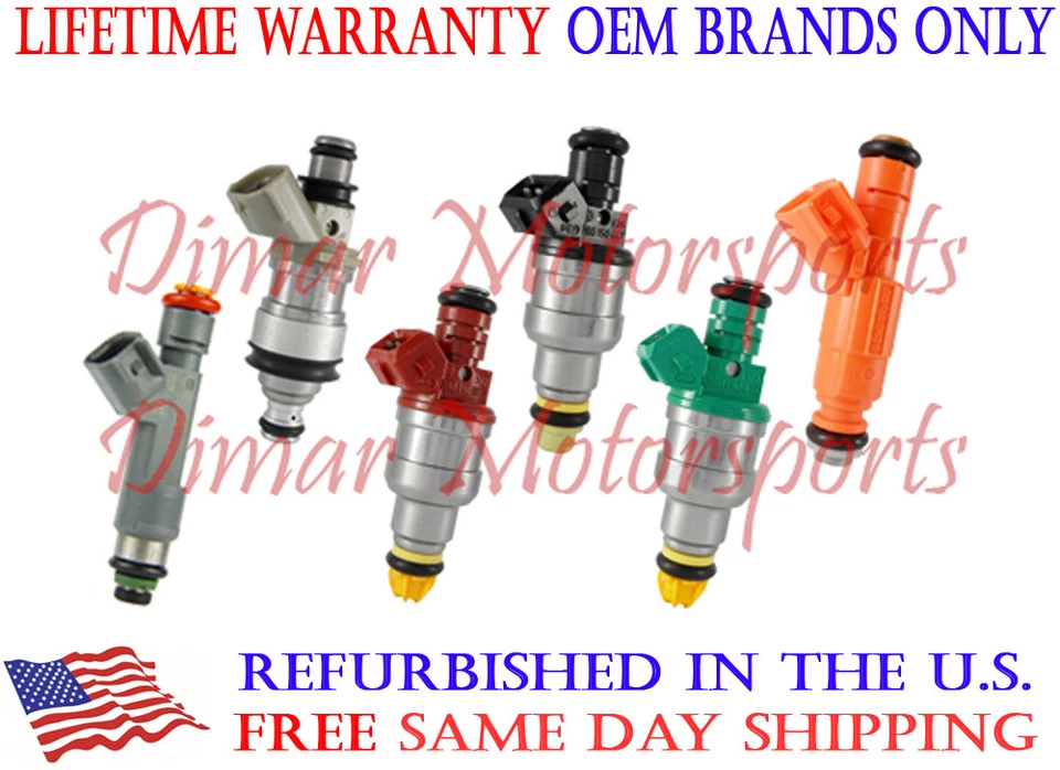 Комплект топливных форсунок OEM SIEMENS ПОДХОДИТ ДЛЯ 1994-1996 LHS NEW YORKER - Изображение 1 из 1