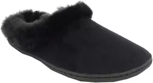 Charter Club Womens Memory Foam Slippers In/outdoor Black Small 5-6 $29 - Picture 1 of 3