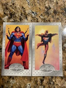 1994 Skybox DC Comics Superman The Man of Steel Platinum Series 30 Card Lot - Picture 1 of 15