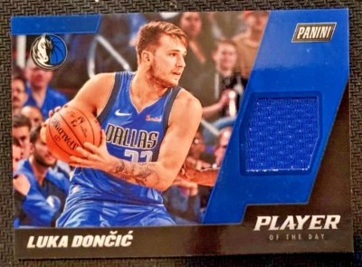 2018-19 Panini   Player of the Day   Memorabilia #LD   Luka Doncic  Team: Dallas - Image 1 of 4