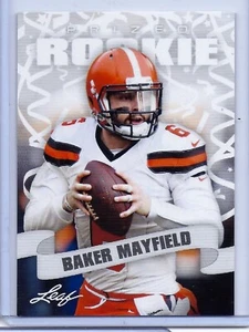 Baker Mayfield 2018 Leaf "Prized" Rookie Card #03! NFL #1 PICK! - Bild 1 von 2