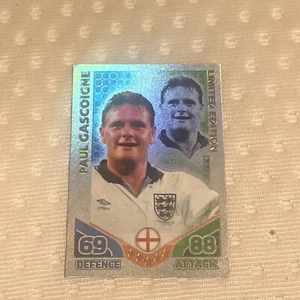 Topps Match Attax 2010 World Cup South Africa Paul Gascoigne Limited Edition - Picture 1 of 2