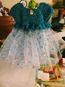 Newborn Baby Girls snowflake Tulle Dress Birthday Party Princess Dresses - Picture 1 of 2