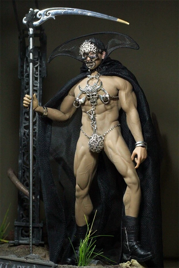 1/6 Sexy Grim Reaper Chain Set Model Fit 12" Male PH TBL Action Figure Body - Image 1 of 4