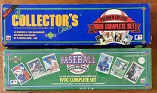 1989 & 1990 Upper Deck Baseball Factory Complete Sets Lot