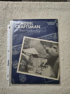 ANTIQUE/MODEL RAILROADING MAGAZINE ( THE MODEL CRAFTSMAN ) MARCH 1949/ 35¢/ SEE - Picture 1 of 6