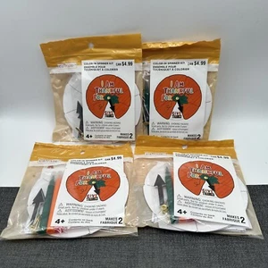 Thanksgiving Kids Craft Kits Color-In Spinner Kit Lot of 4 Ages 4+ Creatology - Picture 1 of 6